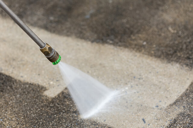 parking lot pressure washing in troy